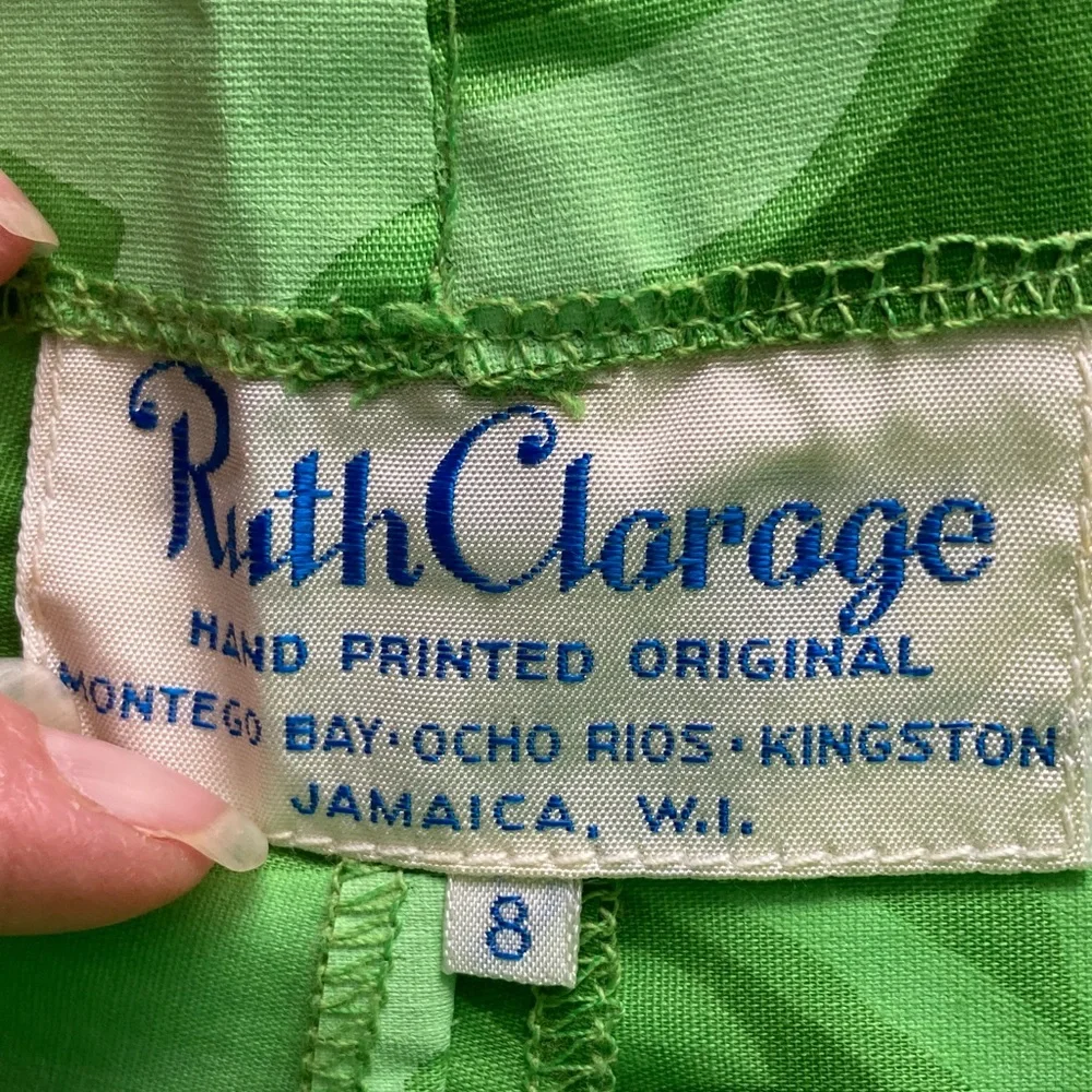 VTG 60-70s Patterned Wide Leg Pants - Picture 2 of 12